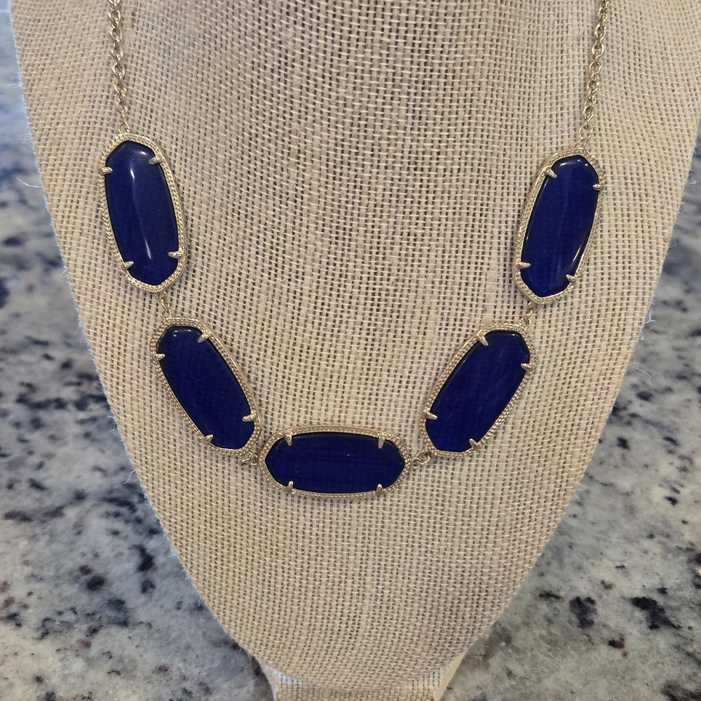 Kendra Scott Noelle Statement Necklace Gold
